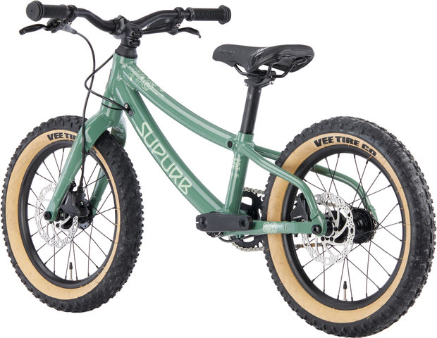 SUPURB Bicicleta para niños BO16 16" - gecko green/universal