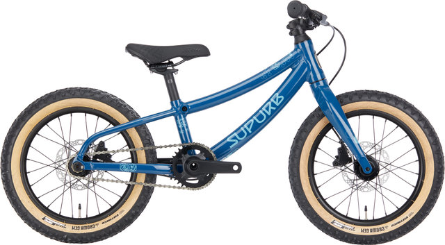 SUPURB Bicicleta para niños BO16 16" - badger blue/universal