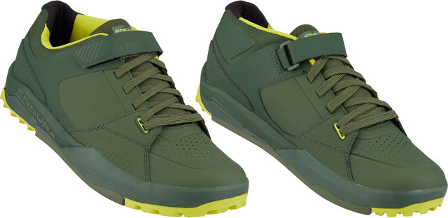 MT500 Burner Flat MTB Schuhe - forest green/45