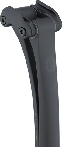 Ergon Tige de Selle CF Allroad Pro Carbon à Ressorts à Lames - black/27,2 mm / 345 mm / SB 25 mm