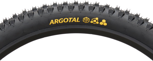 Continental Cubierta plegable Argotal Downhill SuperSoft 29" - negro/29x2,4