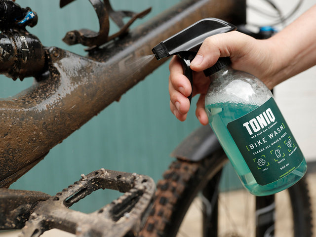 TONIQ Nettoyant pour Vélo Bike Wash - vert/flacon vaporisateur, 500 ml