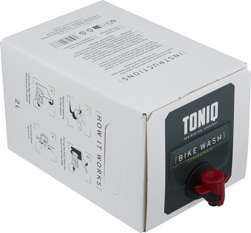 TONIQ Bike Wash Bicycle Cleaner Concentrate - green/Bag-in-Box, 2 litres