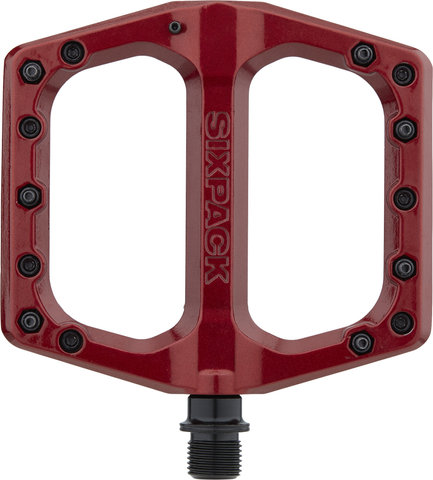 Menace 3.0 Platform Pedals - red/universal