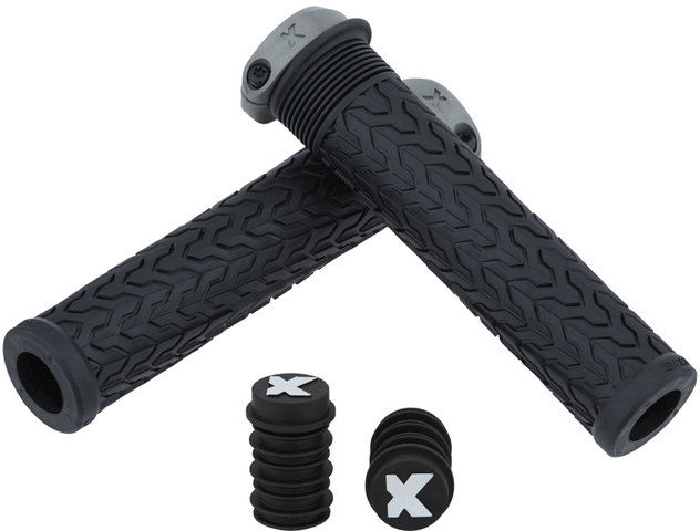 Sixpack Racing S-Trix PA Handlebar Grips - steel grey/143 mm