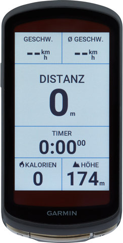 Garmin Edge 1040 Solar GPS Trainingscomputer + Navigationssystem - schwarz/universal