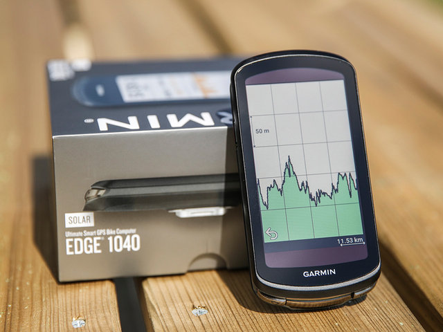 Garmin Ciclocomputador Edge 1040 Solar GPS + Sistema de navegación - negro/universal