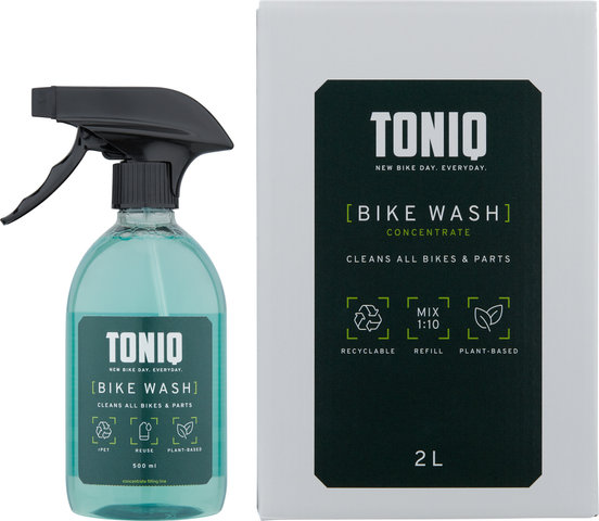 TONIQ Bike Wash Bike Cleaner 500 ml + 2 Litre Concentrate Bundle - universal/universal