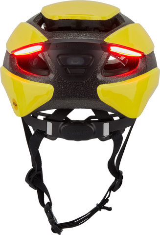 LUMOS Casco Ultra+ MIPS LED - hi-vis yellow/54 - 61 cm