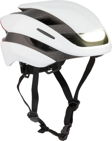 LUMOS Casco Ultra+ MIPS LED - white/54 - 61 cm