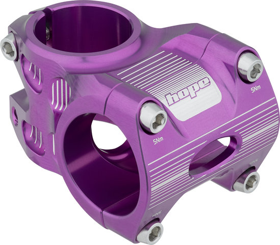 Hope AM / Freeride 31.8 Stem - purple/35 mm 0°