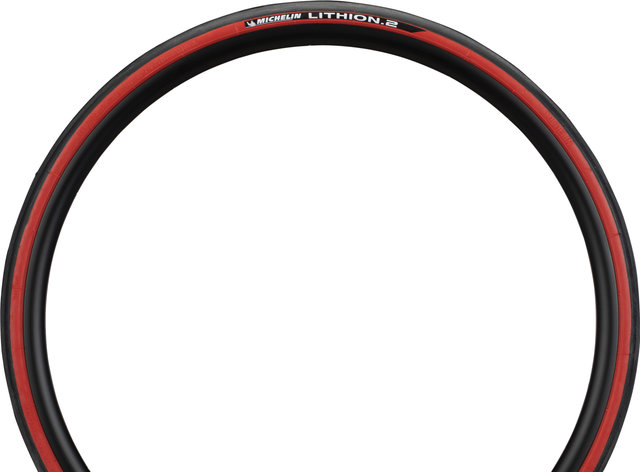 Michelin Pneu Souple Lithion 2 28" - noir-rouge/28 /25 /25-622