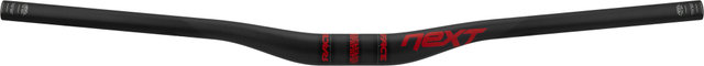Next 35 20 mm Riser Carbon Handlebars - red/760 mm 8°