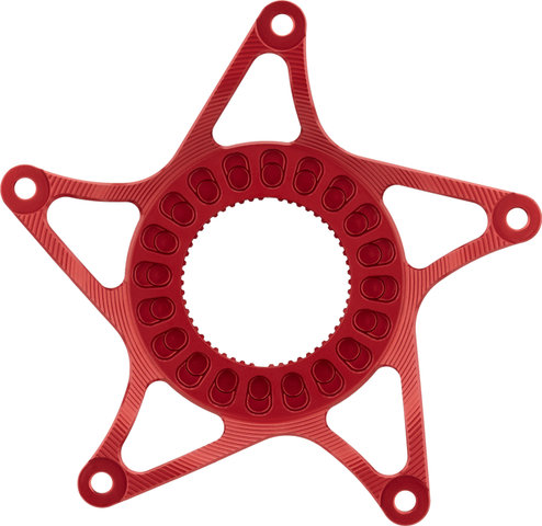 absoluteBLACK Étoile de Plateau E-Bike pour Shimano STEPS - red