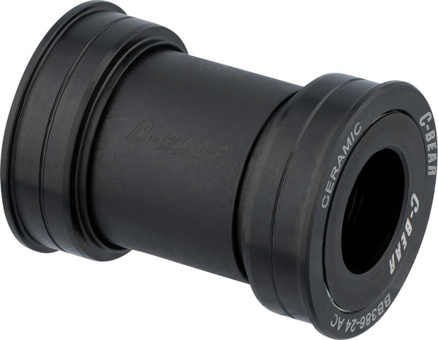 C-BEAR BB386EVO Shimano Cyclocross Bottom Bracket, 46 x 86.5 mm - black/BB386 Evo