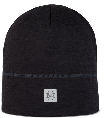 Bonnet Sous-Casque Merino Lightweight - solid black/one size