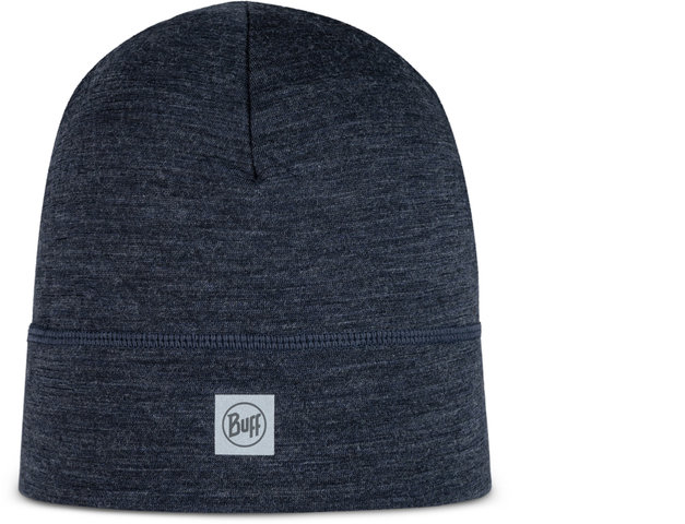 Bonnet Sous-Casque Merino Lightweight - solid night blue/one size