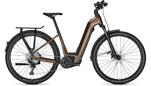 FOCUS Vélo de Randonnée Électrique AVENTURA² 6.8 Wave 29" - gold brown/M