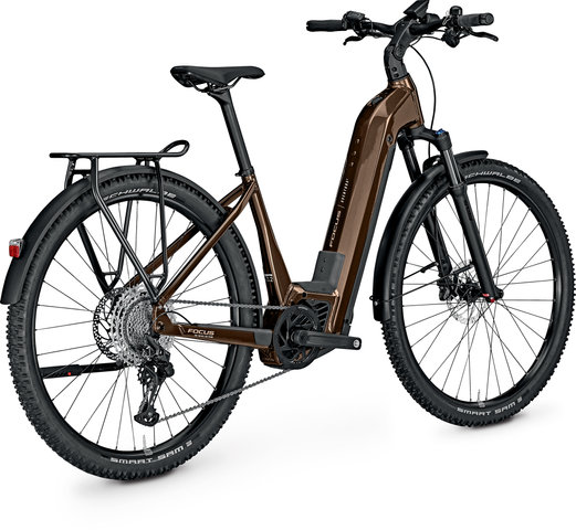 FOCUS Vélo de Randonnée Électrique AVENTURA² 6.8 Wave 29" - gold brown/M