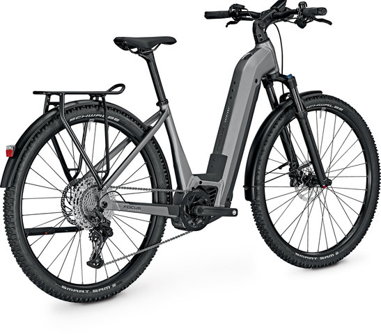 FOCUS Bici de Trekking eléctrica AVENTURA² 6.8 Wave 29" - toronto grey/XL