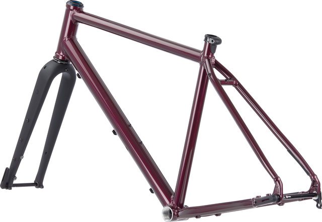 Flint 28" Gravel-Rahmenkit Modell 2023 - dunkelviolett/M