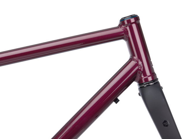 Flint 28" Gravel-Rahmenkit Modell 2023 - dunkelviolett/M