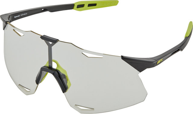 100% Hypercraft Photochromic Sportbrille - gloss black/photochromic