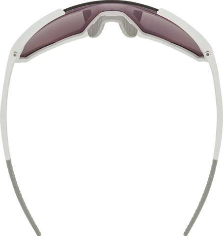 Lunettes de Sport Racetrap 3.0 Hiper - matte white/hiper blue multilayer mirror