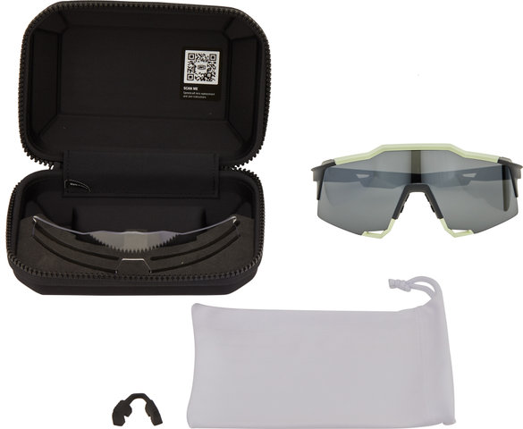 100% Gafas deportivas Speedcraft Mirror Modelo 2023 - soft tact glow/black mirror