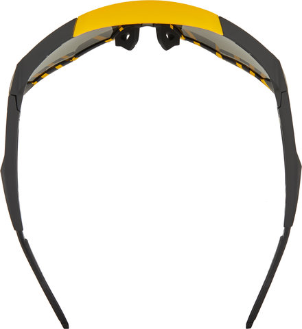 100% Speedtrap Mirror Sportbrille Modell 2023 - soft tact hazard/black mirror