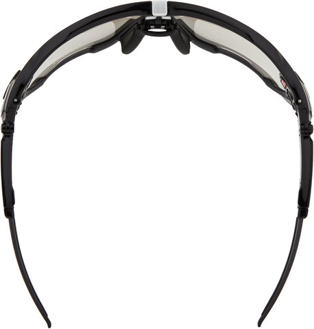 Jawbreaker Brille - polished black/photochromatic Gläser