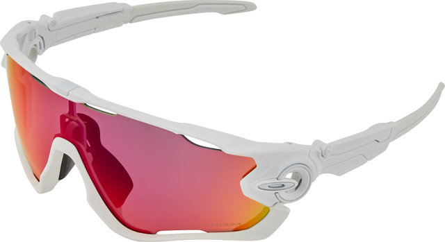 Oakley Jawbreaker Glasses - polished white/prizm road refresh