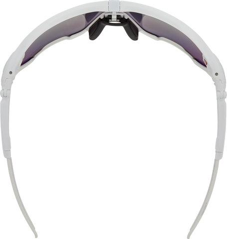 Jawbreaker Brille - polished white/prizm road refresh