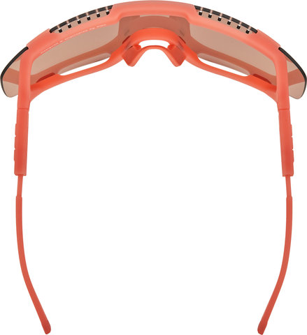 Gafas deportivas Devour - ammolite coral translucent/brown-silver mirror