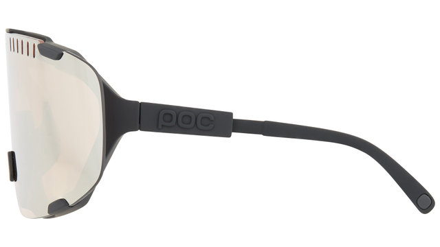 Devour Sports Glasses - uranium black/brown-silver mirror