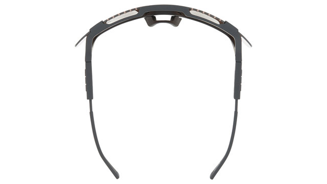 Devour Sports Glasses - uranium black/brown-silver mirror
