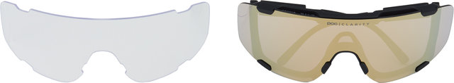 Devour Sports Glasses - uranium black/violet-gold mirror