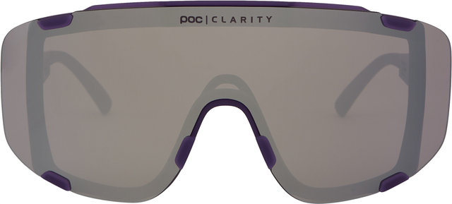 Devour Sports Glasses - sapphire purple translucent/violet-silver mirror