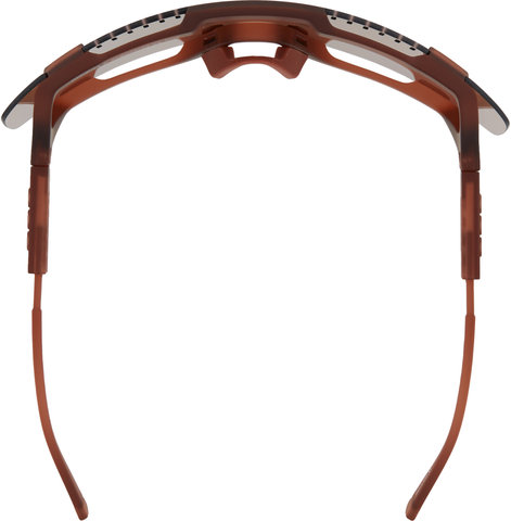 Devour Sports Glasses - himalayan salt translucent/brown-silver mirror