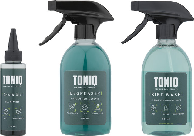 TONIQ Set básico de cuidado de bicis Starter Set Bike Care - universal/oil