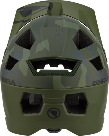 Endura Casque SingleTrack Youth Full Face - olive green/51 - 56 cm
