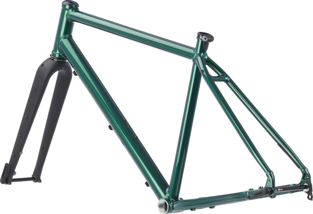 bc original Kit de cuadro Gravel Flint 28" con grupo Shimano GRX RX810 - verde oscuro/M