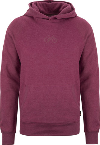 bc basic MTB Hoodie - plum/M