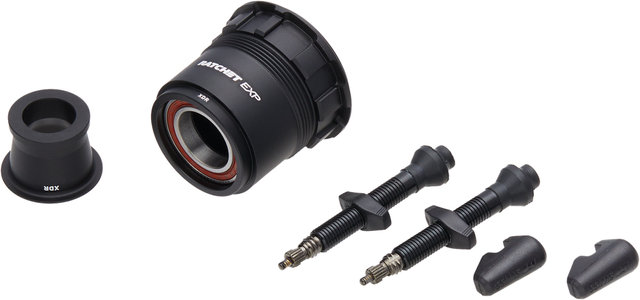 Juego de ruedas ER 1400 DICUT 25 Disc Center Lock 28" - negro/28" set (RD 12x100 + RT 12x142) Shimano