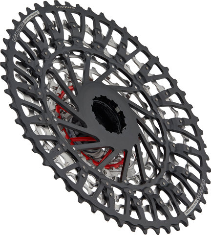 SRAM XS-1297 12-speed T-Type Cassette for XX Eagle Transmission - black-silver/10-52