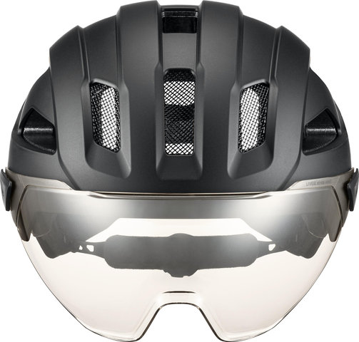 uvex Stride Visor Helm - black matt/56 - 59 cm