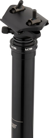 RAGE-iS 125 mm Seatpost - black/31.6 mm / 388 mm / SB 0 mm / without remote