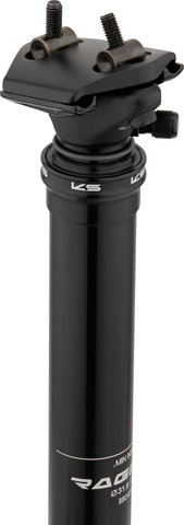 Kind Shock RAGE-iS 125 mm Seatpost - black/31.6 mm / 388 mm / SB 0 mm / without remote