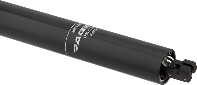 RAGE-iS 125 mm Seatpost - black/31.6 mm / 388 mm / SB 0 mm / without remote