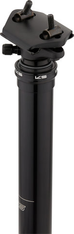 Kind Shock Tija de sillín RAGE-iS 70 mm - black/31,6 mm / 358 mm / SB 0 mm / sin Remote